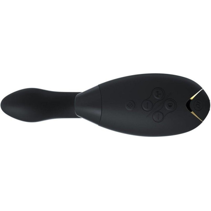 Бесконтактный клиторальный стимулятор WOMANIZER DUO черный WZ07AG9600